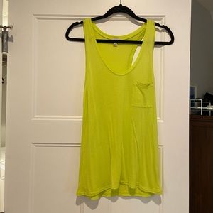J Crew neon tank